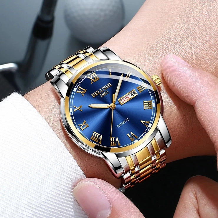 Elegant Steel Timepiece