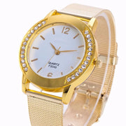 Golden Crystal Watch