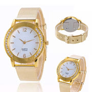 Golden Crystal Watch